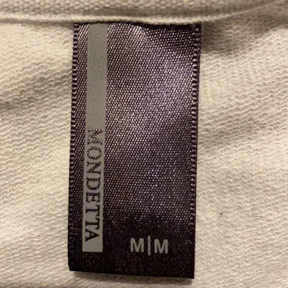 Mondetta long hoodie zip up jacket. Medium heather gray. - Picture 4 of 13